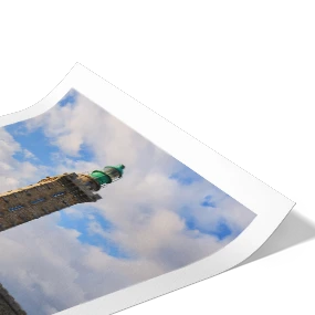 Papier d'art seul avec marge blanche